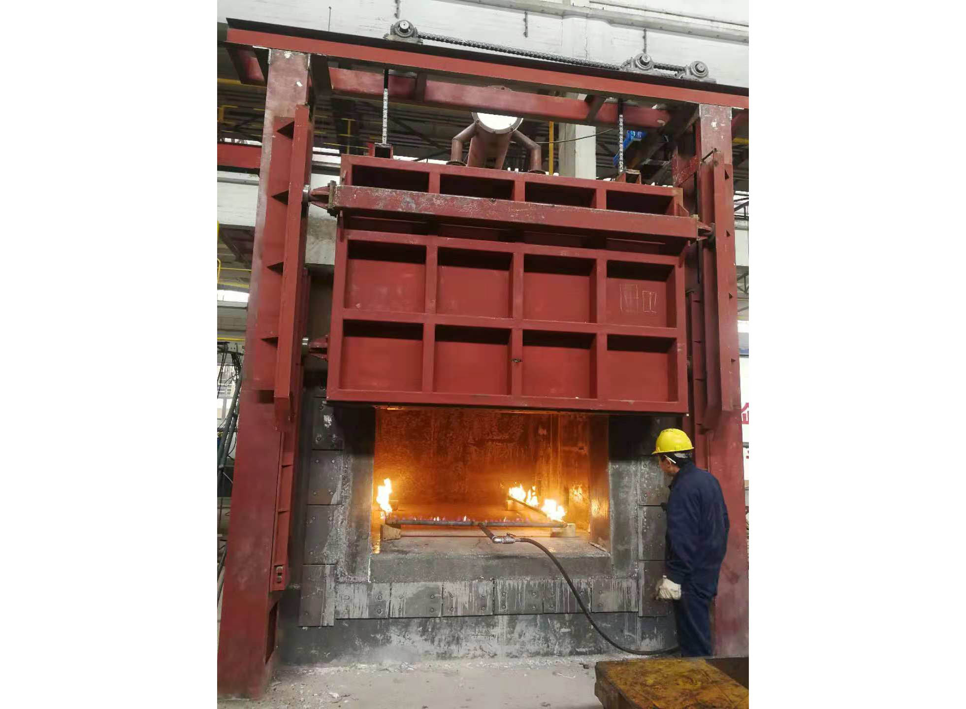 四川耐火澆注料案例